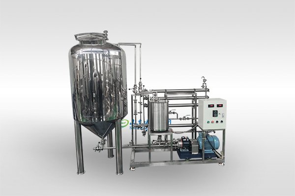 polymeric membrane filtration pilot machine